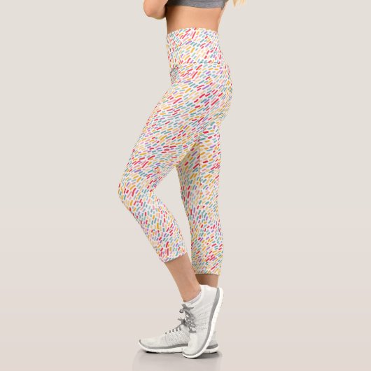 Leggings Capri Motif à eau douce (Gauche)