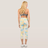 Leggings Capri Motif à points boho (Verso)