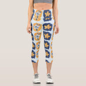 Leggings Capri Motif abstrait (Recto)
