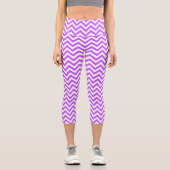 Leggings Capri Motif Abstrait coloré (Recto)