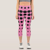 Leggings Capri Motif Abstrait coloré (Recto)