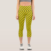 Leggings Capri Motif Abstrait coloré (Recto)