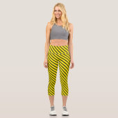 Leggings Capri Motif Abstrait coloré (Recto)