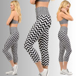 Leggings Capri Motif Abstrait coloré<br><div class="desc">Motif Abstrait coloré.</div>