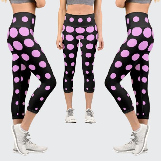 Leggings Capri Motif Abstrait coloré