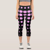 Leggings Capri Motif Abstrait coloré (Recto)