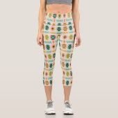 Leggings Capri Motif amérindien Navajo (Recto)