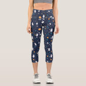 Leggings Capri Motif astronaute (Recto)