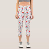 Leggings Capri Motif Bauhaus (Recto)