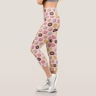 Leggings Capri Motif Boutique de boulangerie Donut