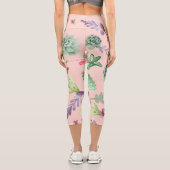 Leggings Capri Motif Cactus 8 (Verso)