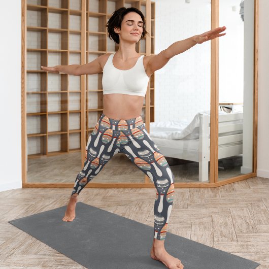 Leggings Capri Motif Cinco De Mayo