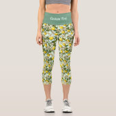 Leggings Capri Motif Citrons (Recto)