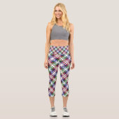 Leggings Capri Motif coloré vif (Recto)