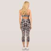 Leggings Capri Motif damassé 4 (Verso)