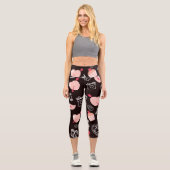 Leggings Capri Motif d'amour (Recto)