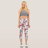 Leggings Capri Motif d'amour (Recto)