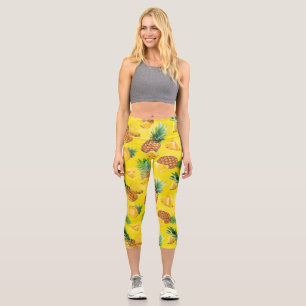 Leggings Capri Motif d'ananas 7