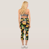 Leggings Capri Motif d'ananas 8 (Verso)
