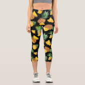 Leggings Capri Motif d'ananas 8 (Recto)