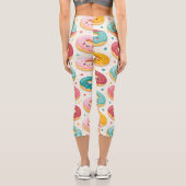 Leggings Capri Motif de beignet (Verso)