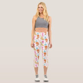 Leggings Capri Motif De Chats, Chats Mignons, Kitty, Chatons, Paw (Recto)