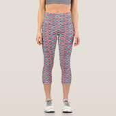 Leggings Capri Motif de chien imprimé (Recto)