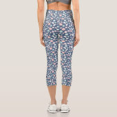 Leggings Capri motif de coquillages (Verso)