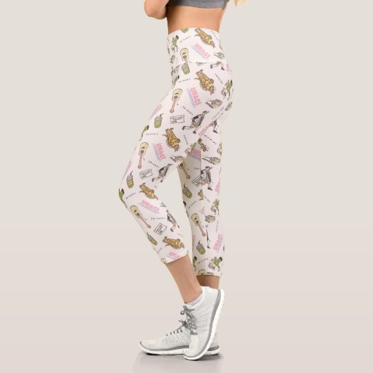 Leggings Capri Motif de dessin animé Tan FRIENDS™ (Gauche)