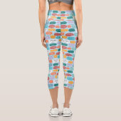 Leggings Capri Motif de devis AMIS™ (Verso)