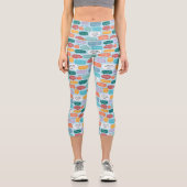 Leggings Capri Motif de devis AMIS™ (Recto)