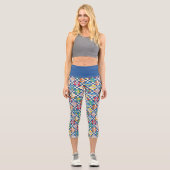 Leggings Capri Motif de jeton couleur LOONEY TUNES™ Checker (Recto)