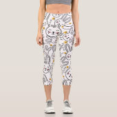 Leggings Capri Motif de lapin (Recto)