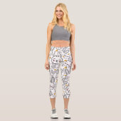 Leggings Capri Motif de lapin (Recto)
