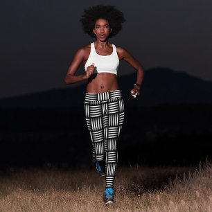 Leggings Capri Motif de lattice