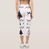 Leggings Capri Motif de Noël (Verso)