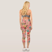 Leggings Capri Motif de Noël 2 (Verso)
