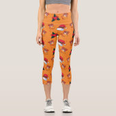 Leggings Capri Motif de Noël 90 (Recto)
