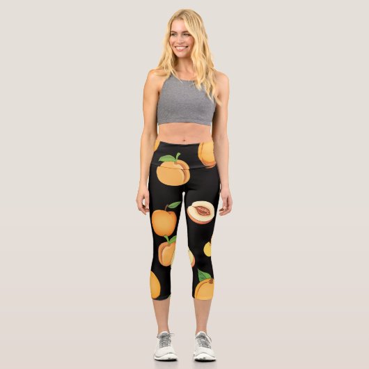 Leggings Capri Motif de pêche 5 (Recto)