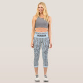 Leggings Capri Motif de pingouin (Recto)