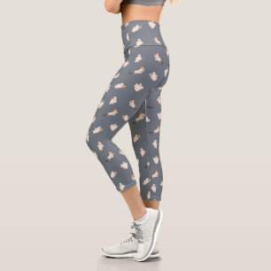 Leggings Capri Motif d'Halloween des fantômes