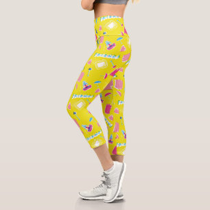 Leggings Capri Motif d'icône Neon FRIENDS™