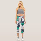 Leggings Capri Motif d'oiges (Recto)