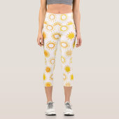 Leggings Capri Motif Doodle  (Recto)