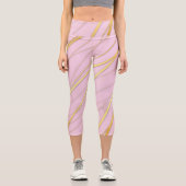 Leggings Capri Motif d'or 2 (Recto)