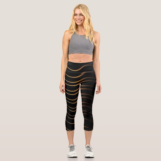 Leggings Capri Motif d'or 4 (Recto)