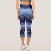 Leggings Capri Motif d'or Sun Burst (Verso)