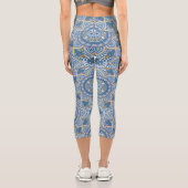 Leggings Capri Motif d'ornement 2 (Verso)