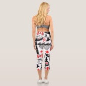 Leggings Capri Motif du Canada (Verso)