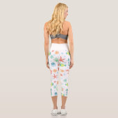 Leggings Capri Motif du monde marin (Verso)